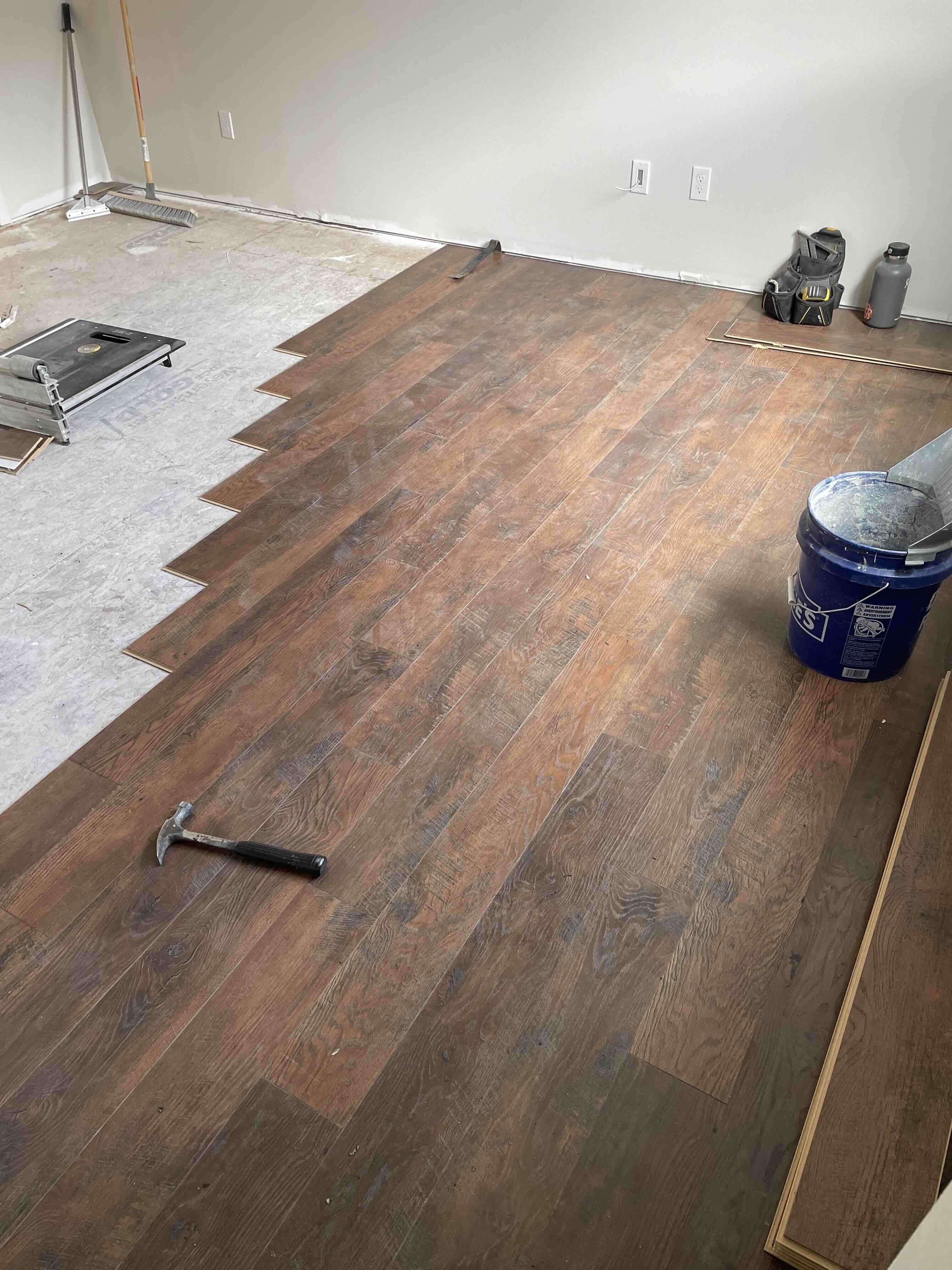 Residential Hardwood Flooring Installation